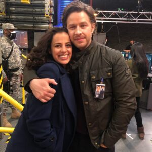 Athena Karkanis Instagram - Just worked my last day of Manifest season three with this Mensch. I have been so fortunate to have him as a scene partner. His passion, commitment, and professionalism is an inspiration to all of us. One of the most generous actors I have ever encountered. Even when he is spent and the camera is on his back, he will pour his heart out to make it easier for his scene partner to deliver a truthful performance. I am so happy to call him my friend, my colleague and my TV husband. Forever your Grace😘 @joshdallas #manifest