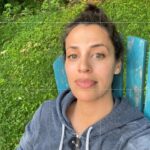 Athena Karkanis Instagram - The making of a selfie. Caught in the act!