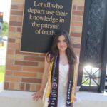 Aubrey K. Miller Instagram – Class of ‘23 🎓 B.A. in Public Relations, Advertising, & Entertainment Marketing @chapmanu @dodgecollege 
I have learned so much throughout my time in University and am grateful for the people I shared this journey with. ♥️ Psalm 25:4-5