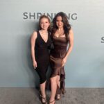 Aubrey K. Miller Instagram - Shrinking premiere with my friend @francescacapaldi 🤎 @appletvplus #Shrinking