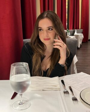 Aubrey K. Miller Instagram - Waited 15 years for this reservation🍴💋 #SuiteLife