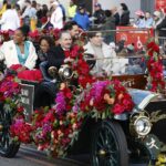 Audra McDonald Instagram - What a way to greet the New Year! Thank you so much to everyone at the @rose_parade for a beautiful weekend in Pasadena. And more thanks to 🙏🏾 @sergiohudson (Suit & Coat) @shannonpezzetta (Make-Up) @sabrina.porsche (Hair) @jakesokoloff (Style) 📸 @kathy.schuh #roseparade #tournamentofroses