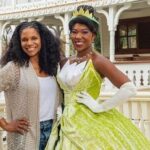 Audra McDonald Instagram - Sally and I got to spend some time with Princess Tiana and her friends!! My sweet talkative Sally was just about speechless but they did trade some recipe secrets😊@waltdisneyworld @disneyparks #princesstiana
