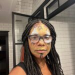 Audra McDonald Instagram – Sally painted my face and honestly I’m thinking about using this pic as my new headshot.