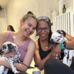 Audra McDonald Instagram – Just did @thepuppysphere yoga with my precious first born and some adorable puppies!!! 🐶🙏🏾❤️