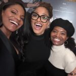 Audra McDonald Instagram – I was so happy to be in conversation with these amazing women about @originmovie last night. Also so happy that my sister from another mister @mslachanze and sweet tv daughter @deneebenton were there to support. ❤️❤️ Thank you @ava for inviting me to be a part of your bold and beautiful film. 🙌🏾Thank you @aunjanue_ellis447 for your absolute inspirational brilliance on screen.🙌🏾Thank you @gayleking for leading us in lovely conversation.🙏🏾Opens in theaters Jan 19th.

Style by @jakesokoloff 
👗: @chiarabonilapetiterobe 
💎: @alexisbittar 
💇🏽‍♀️: @chiomanvhair 
💄: @jilloshrymakeup
📸: @raelyks