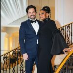 Audra McDonald Instagram – Got to get glammed up, hang with my @gildedagehbo family and have a fun date night with the hubby @willtheswenson at the @sagawards last night! 
Thank you @csiriano for the gorgeous gown! 

Styling by @jakesokoloff 
💄: @shannonpezzetta 
💇🏽‍♀️: @sabrina.porsche 
💎: @alexisbittar 
👠: @michaelkors 
📸: @ajaitrue