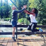 Audra McDonald Instagram - So the altitude has made us a bit cray cray. It’s all good. See you tonight Aspen! 🏔️🌲❤️