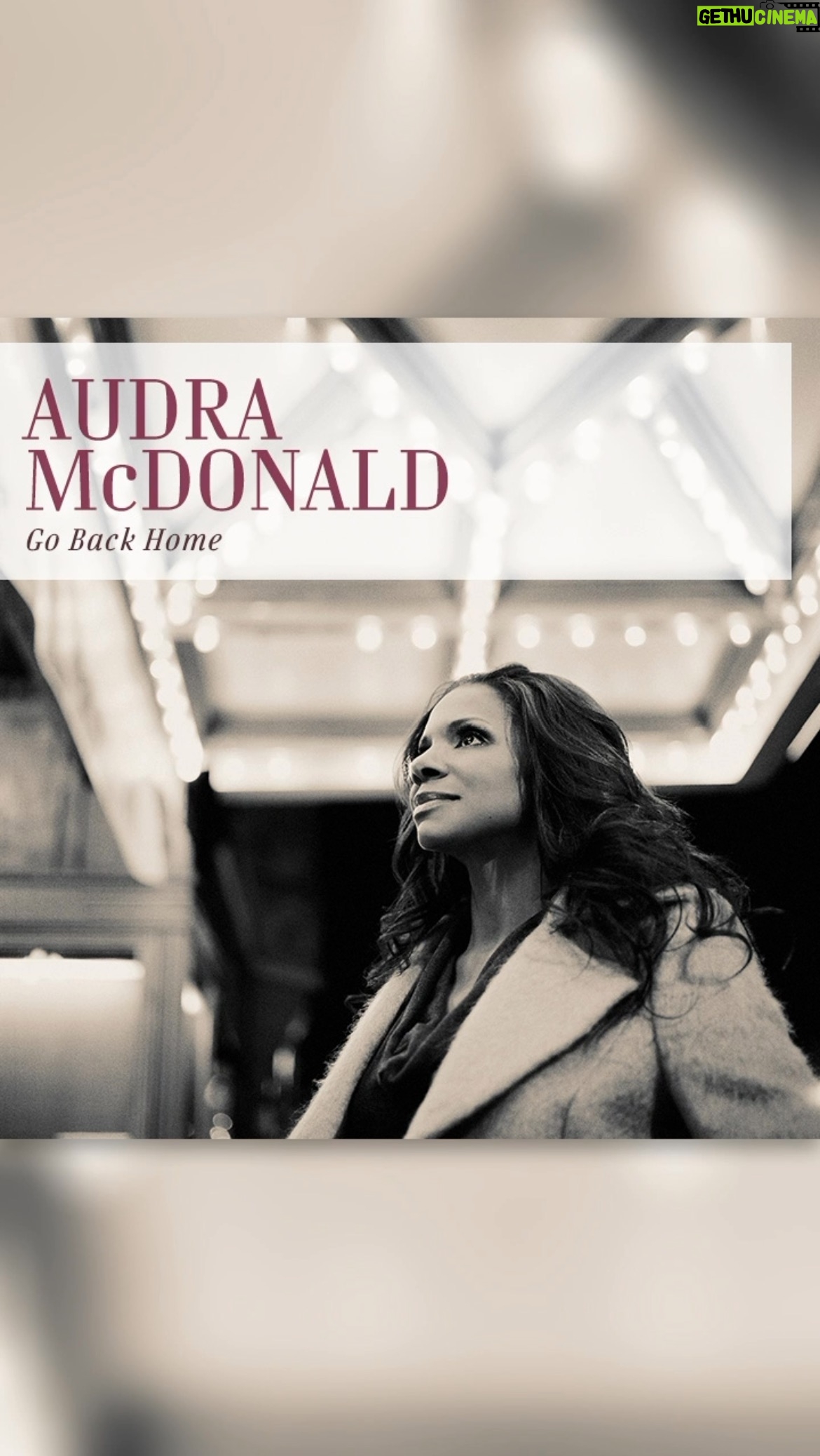 Audra McDonald Instagram - It was 10 years ago today: @AudraMcDonald’s album ‘Go Back Home’ was released on Nonesuch. You can hear it at https://audramcdonald.lnk.to/GoBackHome The album features songs by composers with whom she’s long been associated—Adam Guettel, Michael John LaChiusa, Rodgers & Hammerstein, Sondheim—and some, like the Kander & Ebb title track, relatively new to her repertoire; in addition, she continues to champion works by an emerging generation of composers, like Adam Gwon (@gwonster). “As usual,” says the Los Angeles Times, “she stuns upon entrance, exit and everything else.” New York raves: “It’s entirely possible that Audra McDonald is the greatest singer alive.” Design by @jeri_heiden / @smogdesign. Photography by @autumndewilde. #audramcdonald #gobackhome #adamguettel #michaeljohnlachiusa #rodgersandhammerstein #stephensondheim #kanderandebb #adamgwon #musicaltheatre #broadway #autumndewilde #otd #10yearsago #nonesuch #nonesuchrecords