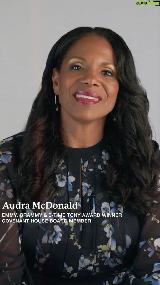 Audra McDonald Instagram - We are committed to preventing and ending youth homelessness. Too much is at stake. That’s why @covenant_house board member @audramcdonald is sharing this important message. Watch. Like. Share. Visit the link in our bio or go to bit.ly/JoinThisNov for more.