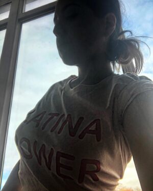 Audrey Esparza Instagram - Today is #LatinaEqualPay Day. The pay gap is greatest for Latinas, who get 54 cents for every $1 a man makes. All I’m saying is equal work should result in equal pay. Get it together people!!
Phenomenal tee benefits Justice for Migrant Women, which protects the rights of migrant women.
http://www.phenomenalwoman.us/@mujerxsrising @phenomenal
