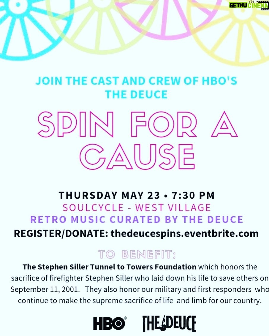 Audrey Esparza Instagram - Joining my girl @sepidehmoafi and her @hbo family TOMORROW to spin for an incredible cause!! Sign up. Donate. Love to see you the there! @tunnel2towers @soulcycle #thedeuce