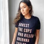 Audrey Esparza Instagram - It’s been 150 days since Breonna Taylor was murdered in her her home. Too often Black women who die from police violence are forgotten. We must continue to demand justice. I stand with WNBA players in this campaign, created by @phenomenal in partnership with the Breonna Taylor Foundation, to which all profits from tees will be donated. Join me. SAY HER NAME.
