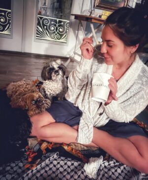 Audrey Esparza Instagram - ...it must be my great personality 🍦