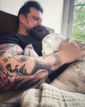 Audrey Esparza Instagram - Happy Birthday Nico’s Dad
i love you i love you i love you
What an adventure life has been with you. I am so happy you were born. 

Nico Esparza Perzley 🤍 05/11/22 🤍