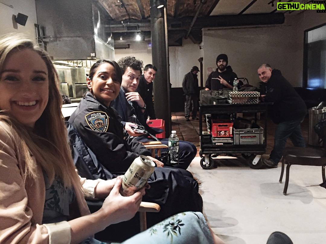 Audrey Esparza Instagram - BLINDSPOT is BACK!! Loved working with these incredible talents!! @thebrycecapades @ashleythejohnson @thefakecoralpena #blindspot