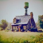 August Kamp Instagram - exoplanetary cottage studies - born from a complicated mix of feelings embedded within cottage-core and adjacent colonial-derivative aesthetics - compartmentalizing dreams of expanding human colonization to strictly UNowned and UNinhabited worlds - "Trailblazing Without Trampling since 2843"