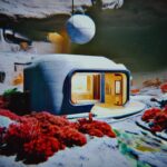 August Kamp Instagram - exoplanetary cottage studies - born from a complicated mix of feelings embedded within cottage-core and adjacent colonial-derivative aesthetics - compartmentalizing dreams of expanding human colonization to strictly UNowned and UNinhabited worlds - "Trailblazing Without Trampling since 2843"