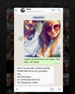 Aurélie Pons Instagram - 2 ans
Je t’aime ma vie