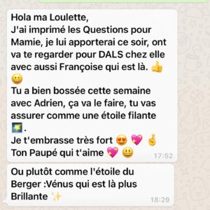 Aurélie Pons Instagram - Je t’aime pour toujours mon Paupé.
C’est toi la plus belle des étoiles 
11.10.21