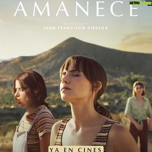 Aura Garrido Instagram - Hace una semana que @amanecepelicula está en cines, y hoy volvemos a Almería para presentarla. Gracias @festivalmeria por acoger esta película y por ayudarla a nacer.