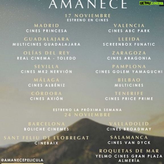 Aura Garrido Instagram - Hace dos años empezábamos @amanecepelicula y hoy llega a los cines. Una película que a todos nos atravesó y que estábamos deseando compartir. Ojalá os guste.
