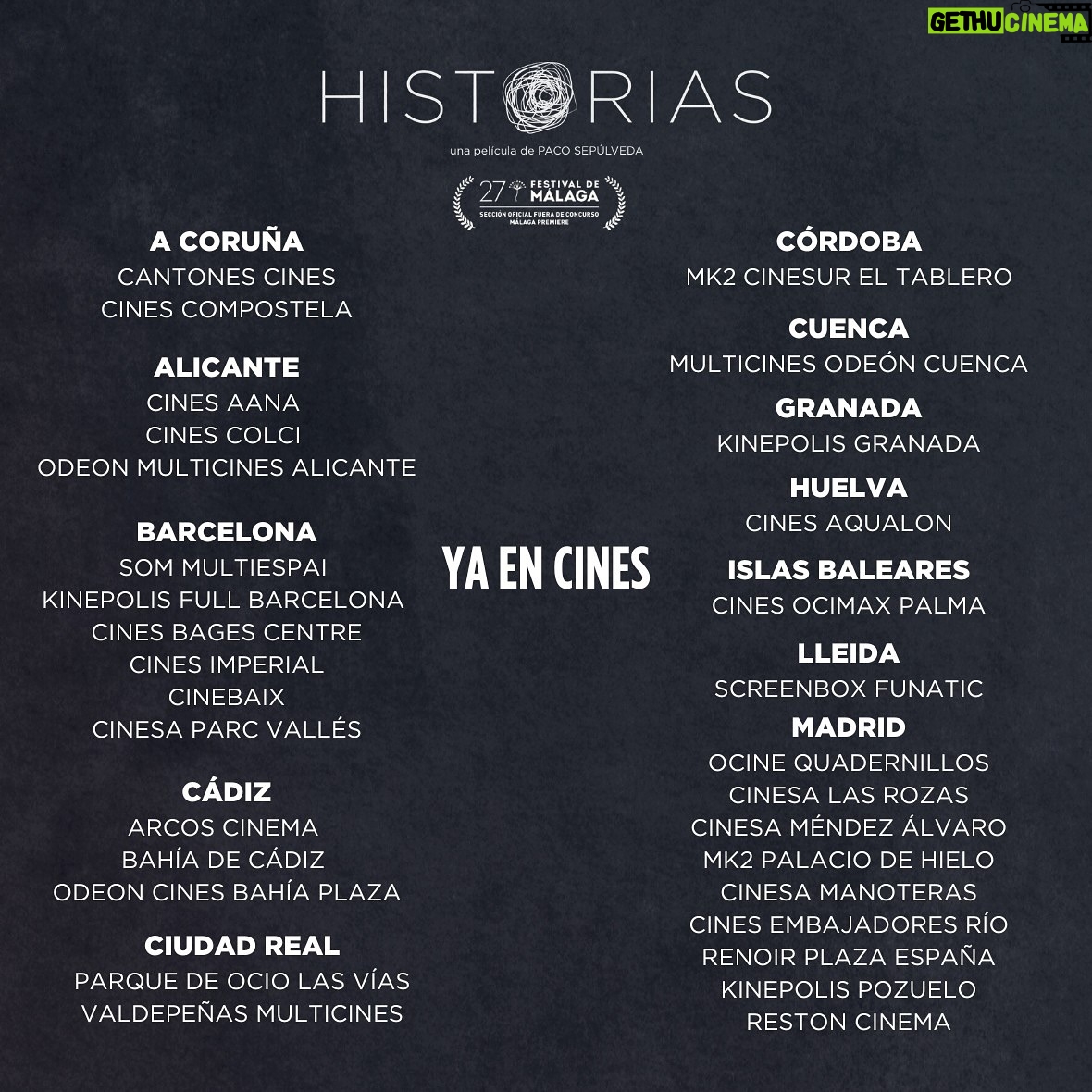 Aura Garrido Instagram - ❤️ YA ESTAMOS EN LOS CINES DE ESPAÑA 🍿