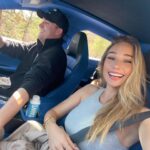 Aurora Culpo Instagram - Roses are red, this Aston Martin someone (should not have) let jackson drive is blue, In-N-Out is overrated and so was Dune 2🤸‍♀️💙😎