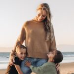 Aurora Culpo Instagram - When fear knocks at your door, send faith to answer and no one will be there. During my divorce, I lost so much sleep worrying about things that never ended up happening. I dreaded breaking the news to my kids that mom and dad would live in separate houses. When I finally mustered up the confidence to have that conversation with them, their response was: “Cool. Can I have a cookie?” 😑 I worried about how I would support myself alone, live solo for the first time ever and start from scratch on a life I never prepared for. After a year of living together WHILE divorced, dragging our feet toward the inevitable, I finally moved into my own place. It hurt to leave behind the home I had designed every inch of, with so many memories as a family, and into a smaller rental which was not at all my ideal space. I knew things could go one of two ways: I could be a victim, or I could turn this shit into a Phoenix rising from the ashes🔥. I made a pact with myself that first day in my new place, August 4th, that I would feel every emotion fully & cut out everything I had used to numb: alcohol, xanax, (chocolate chip cookies could stay). Many days I didn’t see the a light at the end of the tunnel. However, I knew from experience that if you lean into faith, the universe will always meet you half way. I started my podcast & my career took off in ways I could have never imagined as I put one foot in front of the other with an unwavering single mindedness on strength and faith. ( & @doc_amen to get off adhd meds) My relationship with my ex hasn’t been smoothe sailing every day, but we both made the choice to show a mutual respect even on the days we don’t fully feel it. We choose to lean into the shared love for our kids and an understanding that how we speak about eachother and treat eachother is potentially the greatest gift we can give our kids. Of course some days are a bitch but if there’s one thing I’ve learned these past few years it’s that worry doesn’t take away tomorrow’s troubles, it takes away today’s strength- and we are so much stronger than we ever could have known ❤️