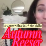 Autumn Reeser Instagram - “ɪ ᴀʟᴡᴀʏꜱ ꜰɪɴᴅ ᴛʜᴀᴛ ᴀʀᴛ ɪꜱ ᴏᴠᴇʀʟᴀᴘᴘɪɴɢ ᴡɪᴛʜ ᴏᴜʀ ʀᴇᴀʟɪᴛʏ” 𓍼𓍯𓂃 somehow tricked Autumn Reeser ( @autumn_reeser ) into a lengthy convo on the ‘stories she tells’ && ✨the intersection between film && life ✨ 👀 full interview on her practice as an artist storyteller && her general musings around all things ‘STORY’ — @ link in bio 🔗 so much love, respect, & admiration for this human. 𓍼𓍯𓂃