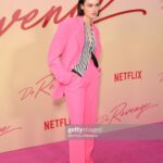 Ava Capri Instagram - DO REVENGE OUT TOMORROW 💖💄💘 ON @netflix Hot Pink @versace suit appreciation post Styling: @tabitharsanchez Makeup: @mollygreenwald Hair: @bykileyfitz