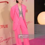 Ava Capri Instagram - DO REVENGE OUT TOMORROW 💖💄💘 ON @netflix Hot Pink @versace suit appreciation post Styling: @tabitharsanchez Makeup: @mollygreenwald Hair: @bykileyfitz