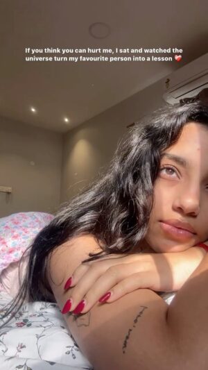 Avanthika Babu Instagram - You are enough ♥️

I said what I said. You are enough. As difficult as it could be to watch things fall apart infront of your eyes, remember that the universe does only good things 🧿

#healing #healingjourney #slowliving