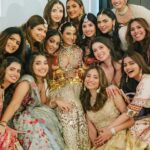 Avantika Dasani Instagram - Saanya veil love you forever ♥️ How precious it was for us to be there with you and for you and just to look at you! Look what a beautiful bride she made! Thank you nutttt for the weekend that was, cheers to the madness never stopping 🥂 Also wearing @rajdeep.ranawat.official (Pro trip wear a lovely lightweight lengha on shaadi day so you can do heavy lifting for your bridesmaids duties!)