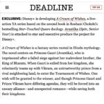 Avantika Vandanapu Instagram - ❗NEW ERA OF DISNEY PRINCESS❗ 🧚👸🧝‍♀️ i genuinely have tears in my eyes posting this right now. @roshanichokshi wrote one of my favorite books till date. SWIPE to read a little logline of it - promise you won't regret it. ever since i read 'a crown of wishes' two years ago, it became my passion to see the novel come to life. so, to now, have the HONOR of being able to headline and EXECUTIVE PRODUCE (how fcking cool is that?!?!) this fantasy show - that's going to launch a new era of princesses for disney - is absolutely crazy. show all the support you can - that's how we ensure that this makes it to your TV at home :). all my thanks to @disney @disneyplus @zannedevine @rajvr42 @reenaksingh331 @roshanichokshi - i can't wait to go on this journey with you all.