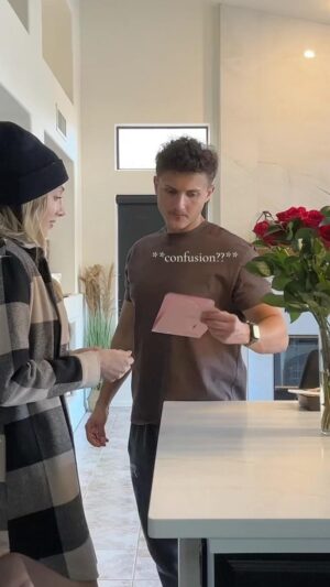Avori Henderson Instagram - I don’t know how I expected him to react, but it wasn’t like this 😂 

Happy Valentine’s Day everyone ❤️❤️❤️ 

#prank #pranks #husbandprank #funnyprank #funnypranks #hubby #wifey #vday #valentines #valentine #valentinespecial