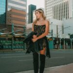 Avori Henderson Instagram - “The train is coming, act natural” 😅 🚊 Ooof!!😅 these vintage pics by @ethanbhill are GIVINGGGGGG Dress: @heiressbeverlyhills Hair: @katharinemarshall #classy #pinup #style #supermodel #stylish #fashionista #baddie #highfashion #fashionable #vintage #modeling #vogue #beautiful #posh #elegant #prettygirls #prettywoman #oneofakind #queen #girl #womenfashion