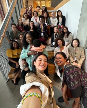 Aya Fernandez Instagram - ✨First day of school vibes✨ hehe aside from the awarding ceremony, we also had a couple of workshops, tours, and social innovation days. 

Interacting with these women from all over the world has definitely expanded my horizons in sooo many ways. If you need a dose of inspiration today, check out their amazing stories at https://bayerfoundation-wea.com/winners/! So much admiration and respect. Happy weekend 🫶🏽