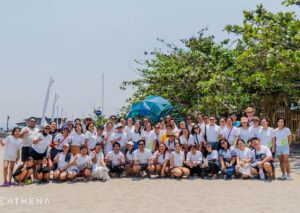 Aya Fernandez Instagram - Happy Earth Day from La Union! Today, we launched #AthenaPawiCAN, the first-of-its-kind initiative promoting proper plastic waste disposal and recycling. 

Visit us at @urbizgarden and join the movement for a greener LU and a healthier planet, today and beyond! 💚