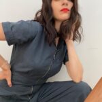 Aya Cash Instagram - My sweet friend @cwgeere interviewed me for @interviewmag link in stories to read. Hair: @tommy_buckett Face: @danielmartin 📸by me Styling by me with more from some of my favorite vintage shops. Jumpsuit: @selectedbyberman Daisy Chain top: @shopworship Silk Charmeuse: @nouveaurichevintage #theboystv #theboys