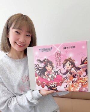Ayaka Ohashi Instagram - 卯月製麵様からいただきました✨
可愛い！(スタッフ)

#卯月製麵コラボ
#島村卯月 
#大橋彩香