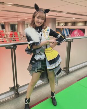 Ayaka Ohashi Instagram - フジテレビ【2023FNS歌謡祭】第1夜
#ウマ娘 ウオッカ役で出走させて頂きました！！
今回はお台場、床、200m のコースを走らせていただきました🐎

本日の耳もあります！
引き続きよろしくお願いします✨(スタッフ)

#FNS歌謡祭 
#大橋彩香