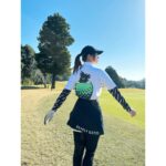 Ayame Misaki Instagram - 午前午後で気分をあげる為に お洋服チェンジしたよ♡ 朝はすごく寒かったけど、午後は暖かくてぽかぽかdayでした。 #golf #golfr #golf初心者 #🔰 #ゴルフ #ごるふ女子 #🏌️‍♀️ #⛳️ #ゴルフコンペ