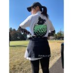 Ayame Misaki Instagram - 午前午後で気分をあげる為に お洋服チェンジしたよ♡ 朝はすごく寒かったけど、午後は暖かくてぽかぽかdayでした。 #golf #golfr #golf初心者 #🔰 #ゴルフ #ごるふ女子 #🏌️‍♀️ #⛳️ #ゴルフコンペ