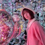 Ayana Taketatsu Instagram - 不思議な世界に迷い込んだみたい☺️ いろんなお部屋があって楽しかったです。 時間を忘れてずっといられる…！ #チームラボ