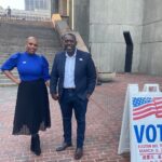 Ayanna Pressley Instagram - Voted early with my partner in life and in good (per tradition!) Elections matter. Proud to cast another vote for a future where working one job is enough, bodily autonomy is a human right, homeownership is within reach, and college opens doors and not mountains of debt. P.S. Massachusetts’ presidential primary election is TOMORROW. Check out iwillvote.com/ma to find your polling place, make your voting plan, and get out the victory! 🗳️