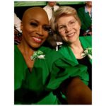 Ayanna Pressley Instagram - I love the tradition of standing up here and making powerful men uncomfortable. And I love @nickcollinsma for playing along. Happy #StPatricksDay everyone!