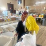Ayanna Pressley Instagram - Thank you for all you do, Mrs. S 💜 It was a joy to be with you at Shirley’s Pantry, getting Easter baskets ready for our communities.
