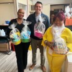 Ayanna Pressley Instagram - Thank you for all you do, Mrs. S 💜 It was a joy to be with you at Shirley’s Pantry, getting Easter baskets ready for our communities.