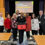 Ayanna Pressley Instagram - It was a joy to mark Black History Month with @cps_chelsea 3rd and 4th graders at the Berkowitz School today. TY teams Boston Celtics and Chicago Bulls for a magnificent Q&A! And shout-out to all the educators and school staff who made this meaningful time in community possible.